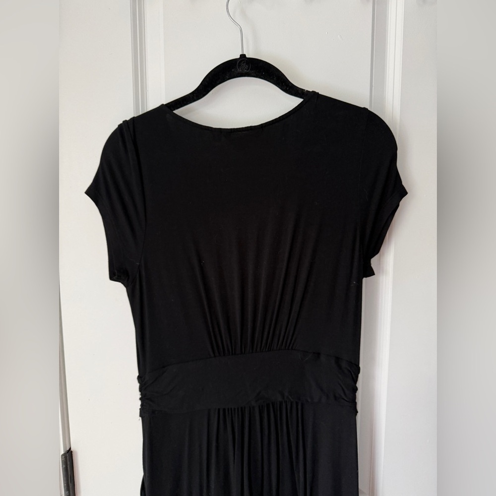 Boden Black Amelie Dress 6 long - Picture 6 of 7